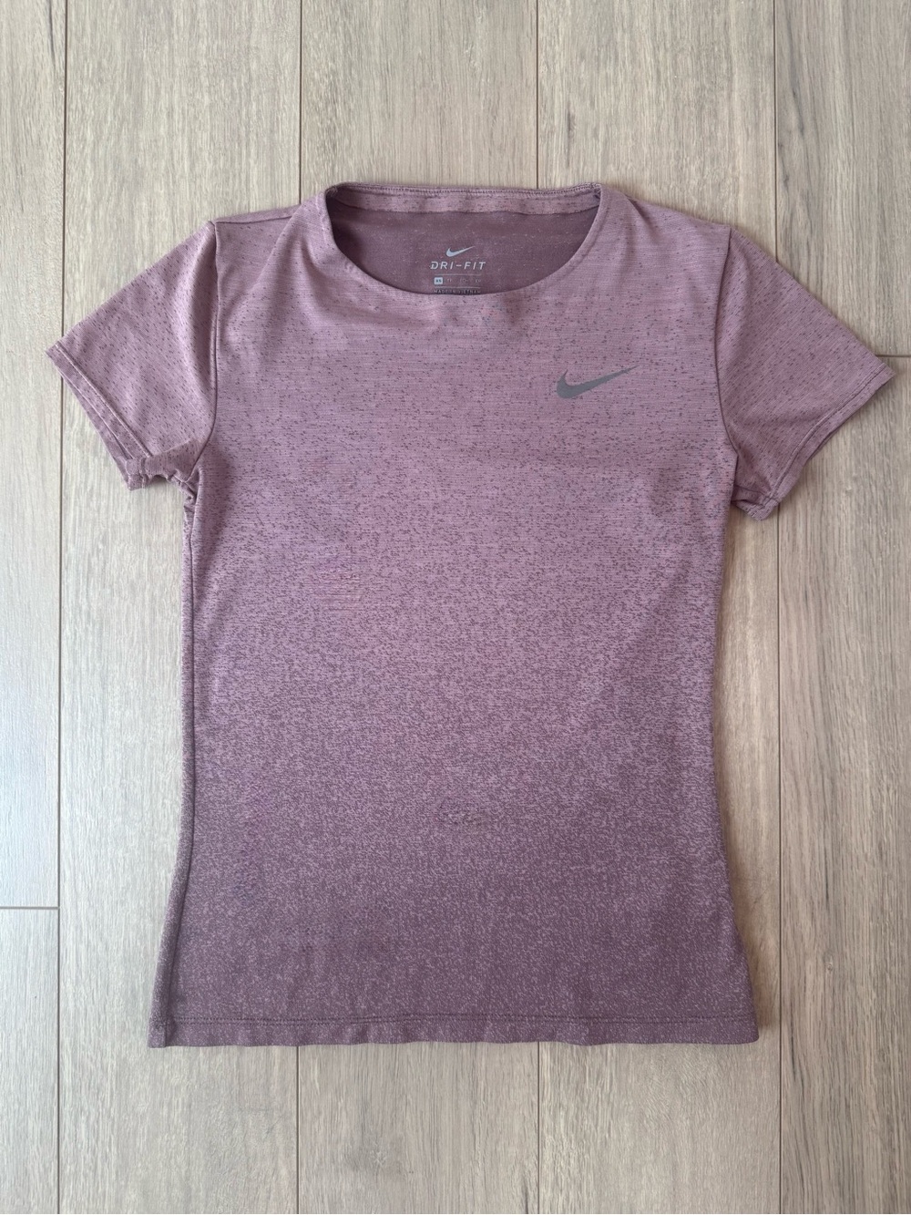 Nike Dri-FIT Ombre Short T-Shirt (Mauve)